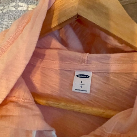 Old Navy sport hoodie with zipper, size large - Picture 2 of 3